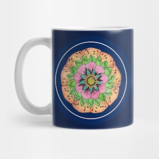 Blissful Floral Watercolor Mandala Edition 1 Mug